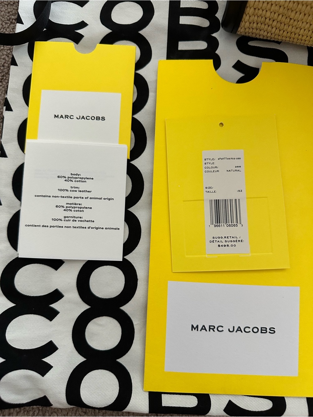 Authentic Marc Jacobs Mini Tote - Picture 3 of 9